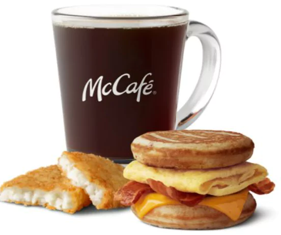 Bacon Egg Cheese Mcgriddles meal