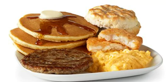 Big Breakfast with Hotcakes