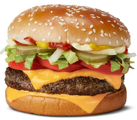 Quarter Pounder With Cheese Deluxe