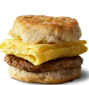 sausage-biscuit-with-egg-breakfast