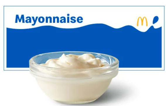 McDonald’s Mayonnaise Packet Price, Nutrition, Allergen - Mac Menus