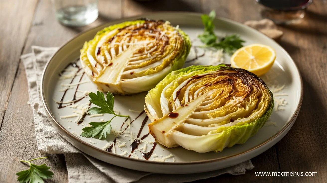 Roasted Garlic Cabbage Steaks: Crispy, Caramelized & Incredibly Easy