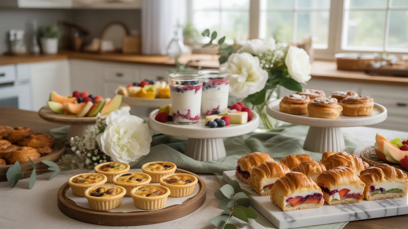 Easy Baby Shower Brunch Recipes You Can Prepare Ahead of Time