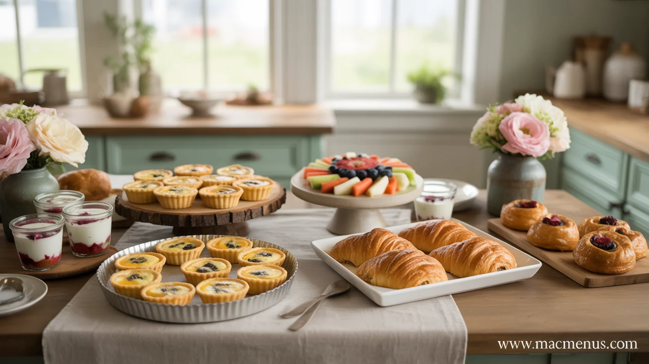 Easy Baby Shower Brunch Recipes You Can Prepare Ahead of Time