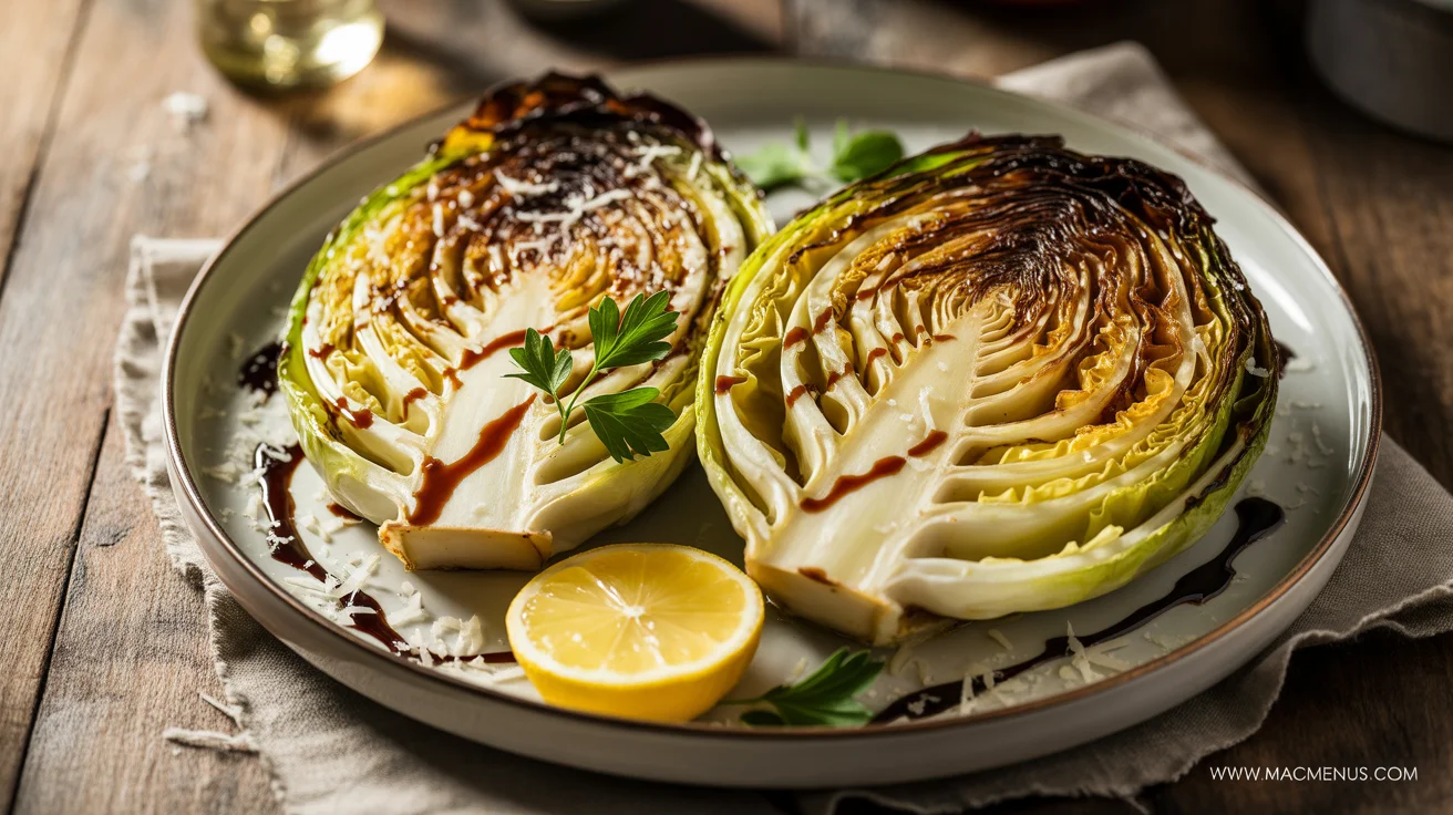 Roasted Garlic Cabbage Steaks You'll Want to Make Every Week