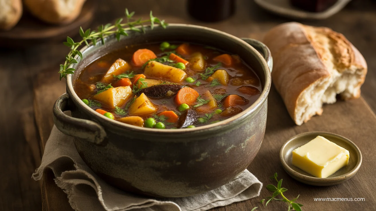The Best Irish Vegetarian Stew That's Thick, Hearty & Full of Flavor
